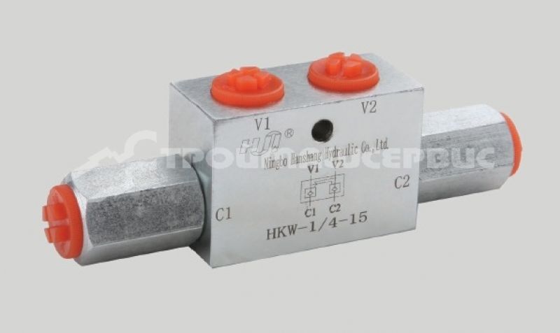 Гидрозамок двухсторонний HKW-3/4-100 (аналогичная замена A050553.01.00)