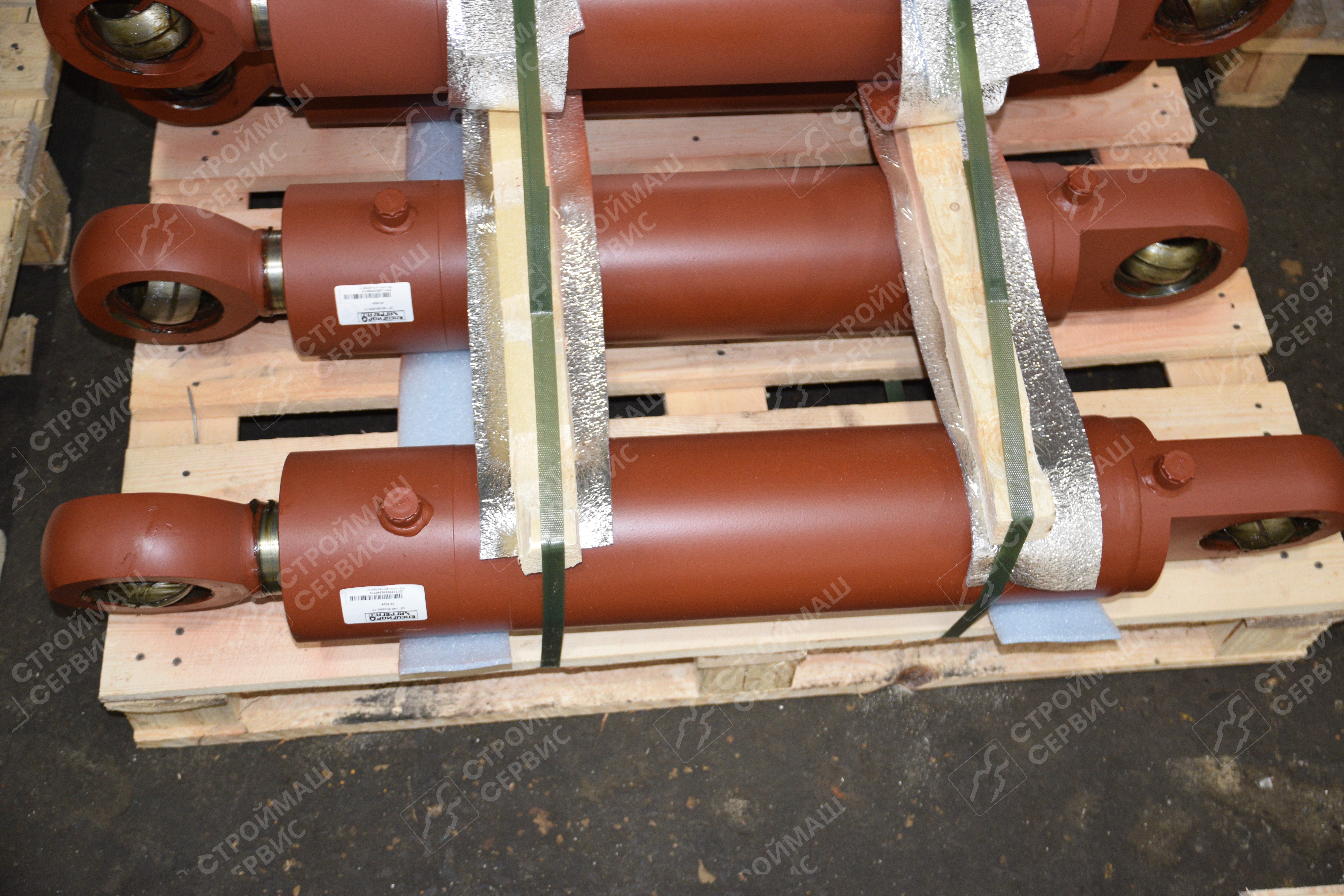 Гидроцилиндр стрелы погрузчика ЦГ-140.80х500.11