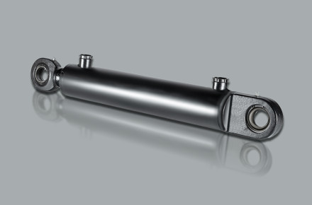 Гидроцилиндр ковша погрузчика CASE 87432504