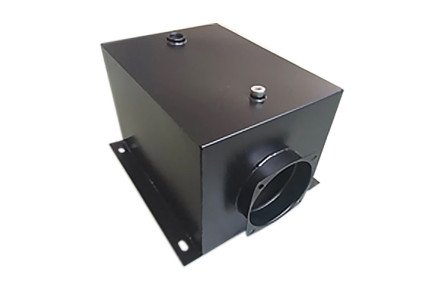 Стальной квадратный бак 20L,tank neck120mm Square