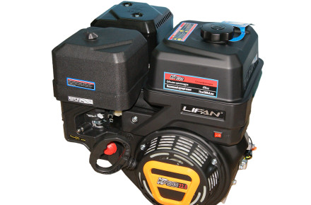 Двигатель KP500 (22 л.с., ручной стартер, вал 25мм)