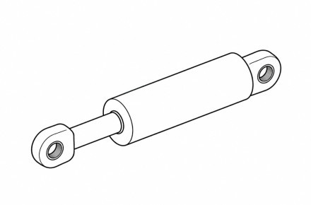 Гидроцилиндр ковша ЦГ-140.90х800.11-01